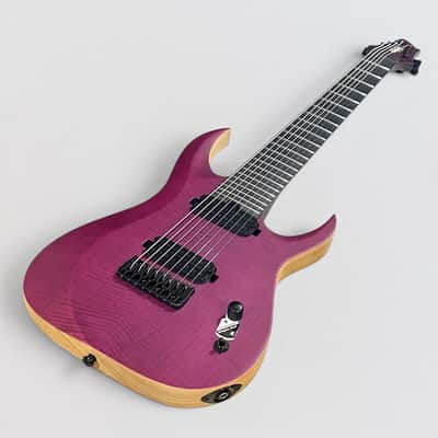 Schecter John Browne Tao-8 8-String Electric Guitar - Trans Purple image 12