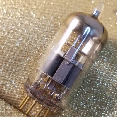 Amperex Matched Pair (2) 6922 tNOS AT1000 TESTED Vacuum Tubes Rare D getter PQ Premium SQ Special Quality Heerlen Gold Pins E88CC dual triode 1958-1961 image 13