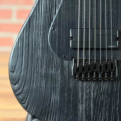 ESP LTD SN-1007HT Baritone 7-String Electric Guitar - Black Blast image 4