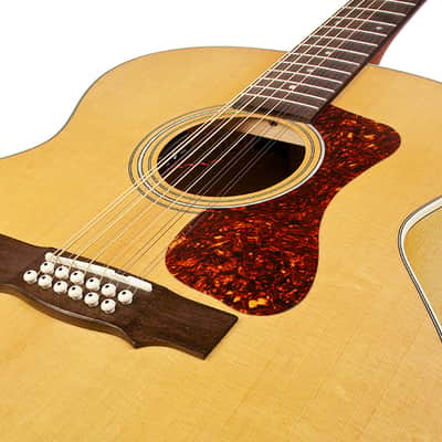 Guild F-2512E - 12 String, Solid Spruce top, Maple back/sides - Westerly Collection - Natural image 5