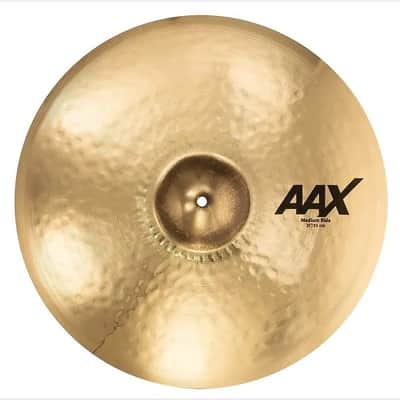 Sabian 21" AAX Medium Ride Cymbal 2019 - Present - Brilliant image 3