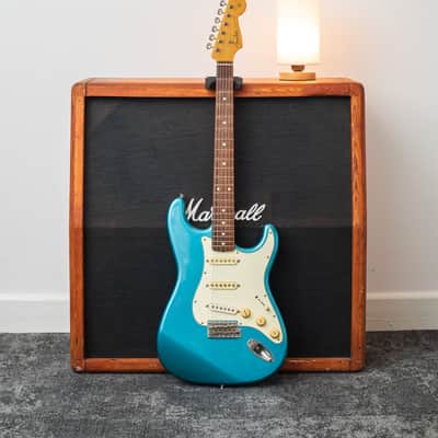 Immagine Fender MIJ ST62-70TX/OTM Stratocaster 1997-2000 - Ocean Turquoise Metallic - 2
