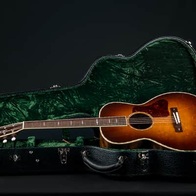 Bourgeois L-DBO 12-Fret Artist Custom Figured Walnut and Aged Tone Bearclaw Sitka Spruce Sunburst NEW image 25