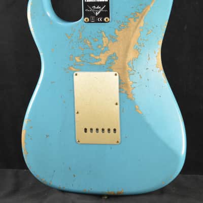 Mint Fender Limited Edition '58 Stratocaster Heavy Relic - Super Faded Aged Taos Turquoise image 13