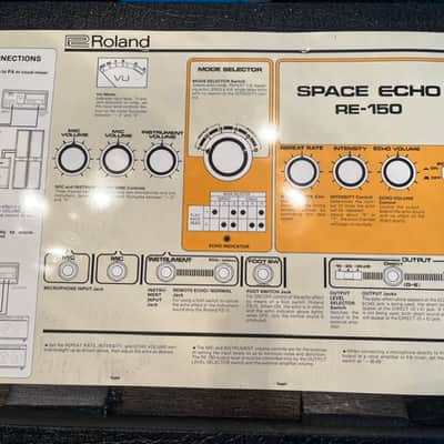 1980’s Roland RE-150 Space Echo - Green - Collector / Restoration Piece image 18