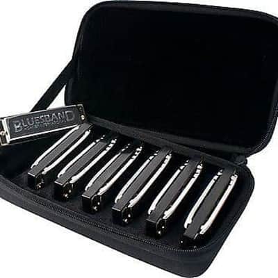 Hohner Bluesband Seven Piece Harmonica Set (A, Bb, C, D, E, F) image 1
