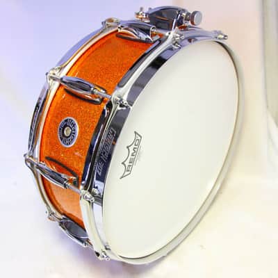 GRETSCH GB55141S Brooklyn 14x5.5 Gold Sparkle (06/30) image 8