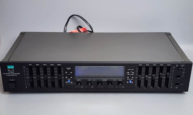 Sansui RG-7X Vintage Stereo Graphic Equalizer Tested and Working