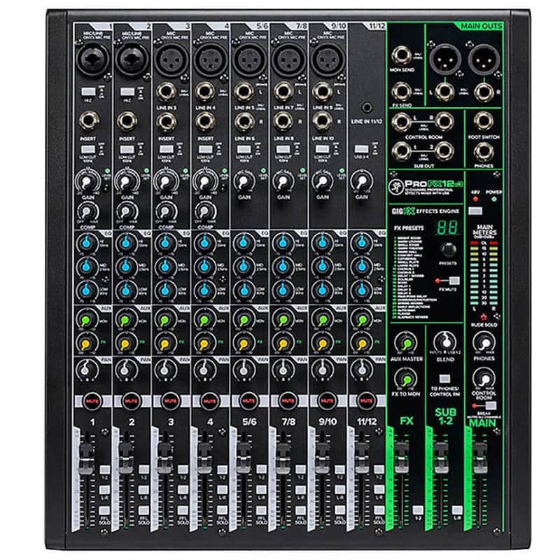 Mackie ProFX12v3 12 Channel Professional Mixer with USB image 1