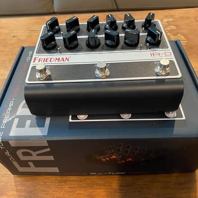 Friedman IR-D Dual Tube Preamp 2024 - Present - Black / Silver image 1