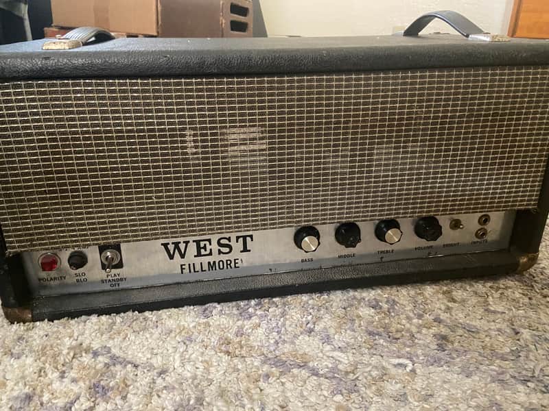 Vintage extremely rare! West Filmore 1970s amp image 1