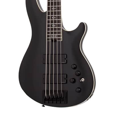 Schecter SLS Evil Twin-5 - Satin Black (1395) image 2