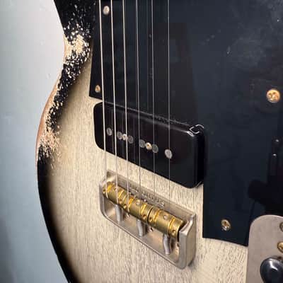 Fano P6 Alt de Facto Mahogany Body Lollar P-90 Guitar – Driftwood Burst 2023 - Driftwood Burst image 6