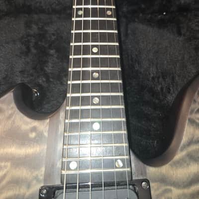 B.C. Rich Rare x09 serial Mockingbird Late 90s-early 2000s - Satin Black trans quilted maple image 3