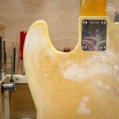 Fender Jazz Bass 1966 - Olympic White image 8