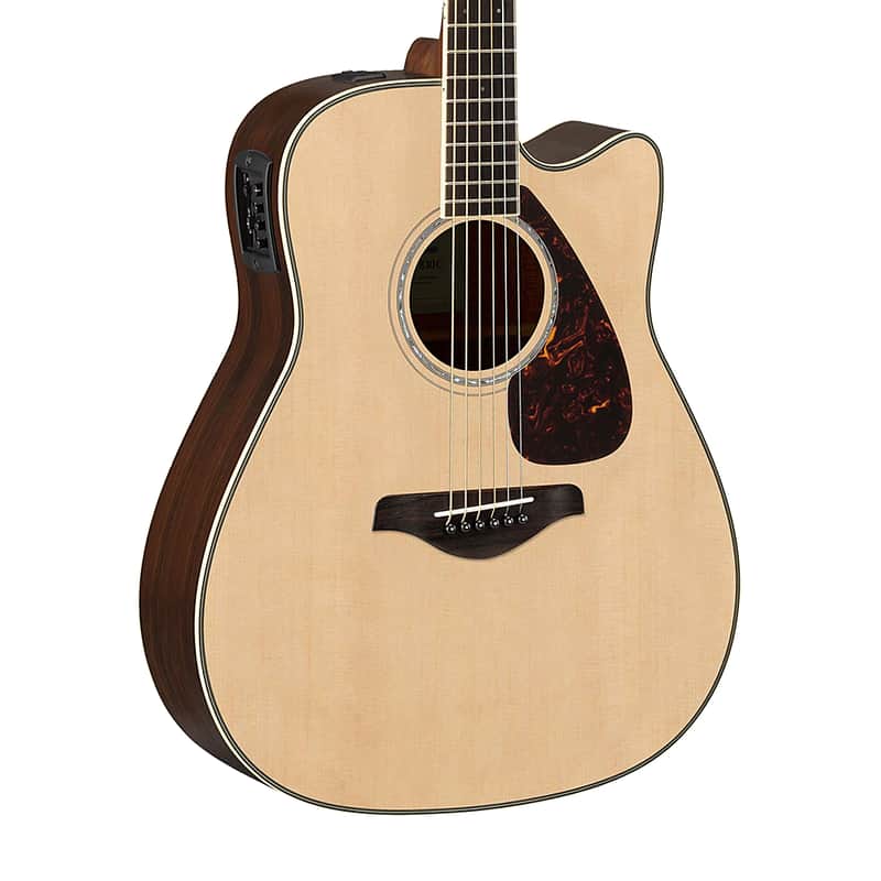 Yamaha FGX830C Acoustic Guitar Natural image 1
