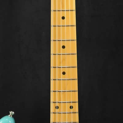 Mint Fender American Vintage II 1957 Stratocaster Sea Foam Green Maple Fingerboard image 4