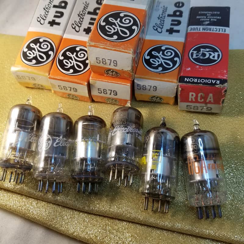 RCA etc. ONE (1) 5879 tNOS AT1000 TESTED Vacuum Tube pentode 1960-1976 image 1