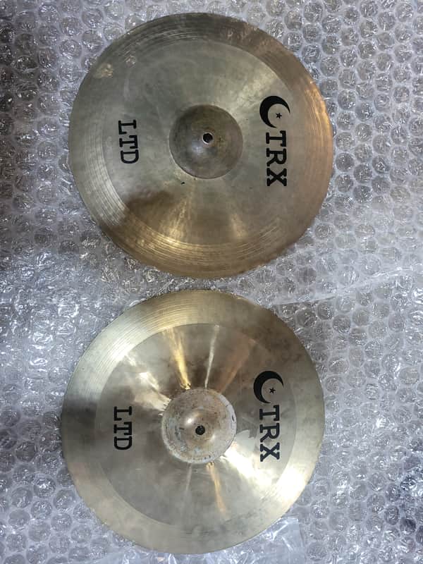 TRX LTD 15" Hi Hats Early 2000s - See pictures image 1