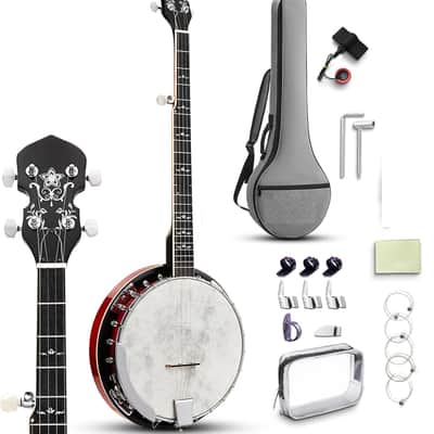 Vine V-4R - 5 String Banjo | Reverb