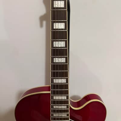 Ibanez AFS75T-TCD Artcore 2016 - 2018 - Transparent Cherry Red + Guitar Case image 3