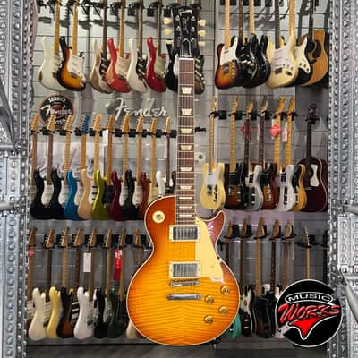 Gibson   Custom Shop R9 1959 Les Paul Diamond Anniversary Iced Tea image 2