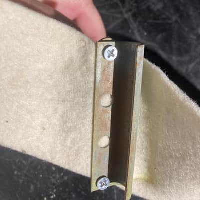 Gretsch Pratt Muffler (from 60's round badge bass drum) complete 1960's image 3