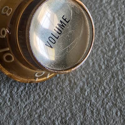 BEAUTIFUL Vintage 60’s 70’s Gold Reflector Knobs Set Les Paul SG Gibson ES Volume Tone image 17