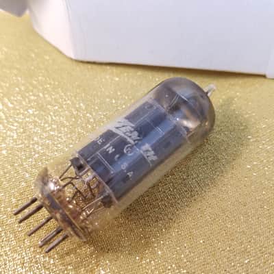 RCA 6CG7 tNOS AT1000 TESTED Balanced! PI Vacuum Tube T1 blackplate dual triode 1954-1959 image 1