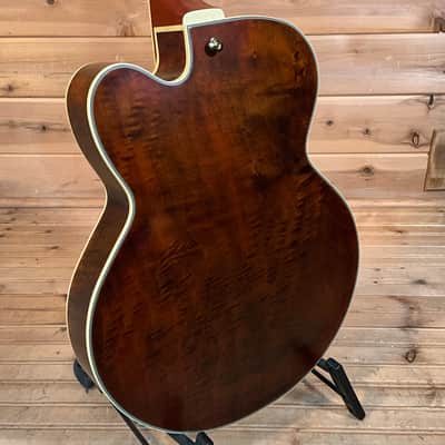 Ibanez Pat Metheny PM3C Signature Hollowbody Electric Guitar - Natural image 4