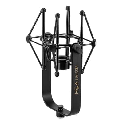 Electro-Voice RE20 Variable-D Dynamic Cardioid Microphone, BlackWith Shock Mount, Broadcast Arm & XLR Cable image 7