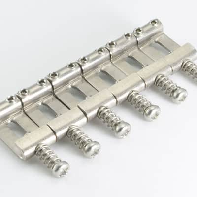 KTS PR-04 - Titanium Saddle Set for Japan Vintage-Style Stratocaster Tremolo Bridge image 1