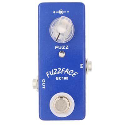 Mosky Audio Micro Pedal BLUE FUZZ FACE BC108 (Dunlop Silicon Fuzz Face)