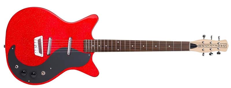 Danelectro Stock '59 - Red Metallic Glitter image 1