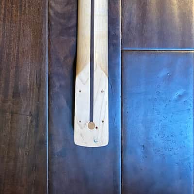 Squier Bronco bass neck with tuners image 3