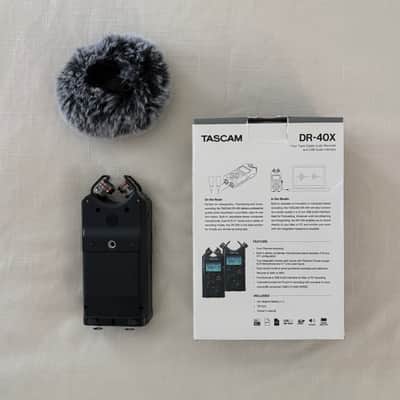 TASCAM DR-40X 4-Channel Portable Digital Recorder 2019 - 2020 - Black image 2