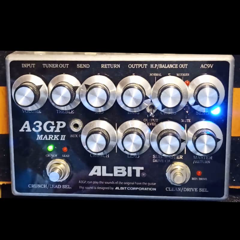 A3GP ALBIT Guitar Albit Preamp | PRE-AMP - GUITER Tube MARKⅡ