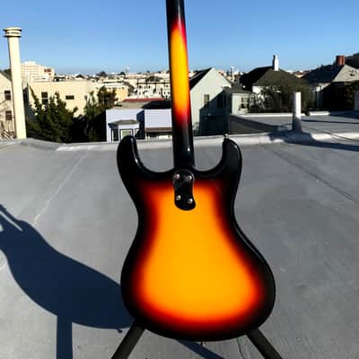 Mosrite Ventures XII 1966 Sunburst 12-string electric guitar image 12