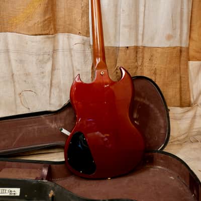 Gibson Melody Maker III 1968 - Sparkling Burgundy Metallic Bild 7