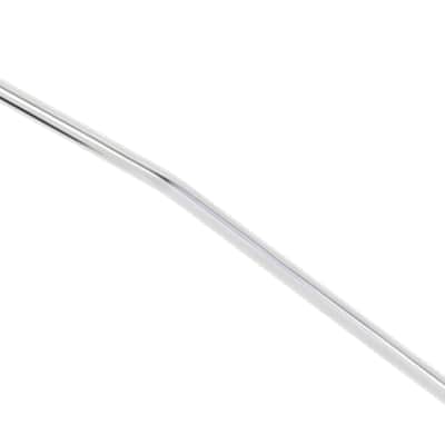 Genuine Fender Player Jaguar/Jazzmaster Tremolo Arm, Chrome w/Black White Tips image 3