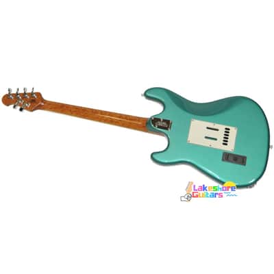 Ernie Ball Music Man Cutlass SSS Tremolo-2018-Sherwood Green ONE-OFF image 3