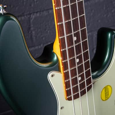 Bacchus Vintage Series BJB-64V MIJ Nitro Lacquer Green Metallic Made in Japan Handmade image 11