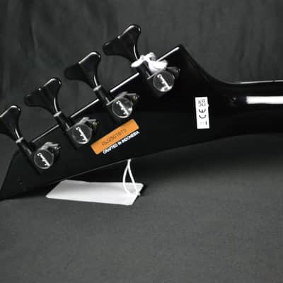 Jackson X Series RR-B IV Limited Edition Bass - Black with White Bevels image 5