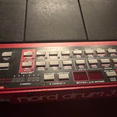 Nord Drum 3P 6-Channel Modeling Percussion Synthesizer 2016 - Present - Red image 10