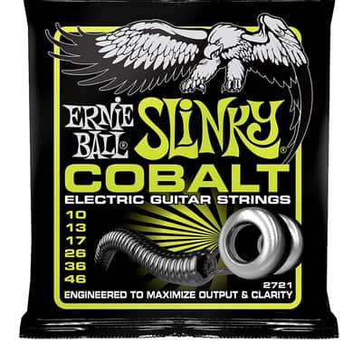 Ernie Ball 3721 Cobalt Regular Slinky Electric Guitar Strings 3-Pack image 2