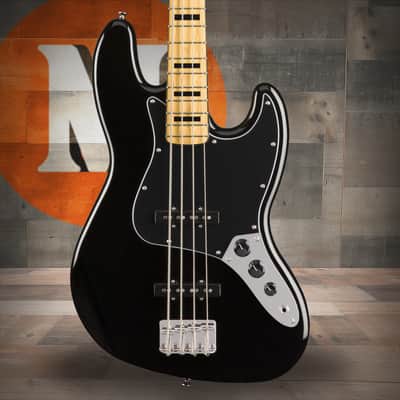Squier Classic Vibe '70s Jazz Bass - Maple Fingerboard - Black image 1