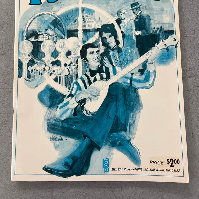 1970 Mel Bay Fun with the Tenor Banjo Book Blue