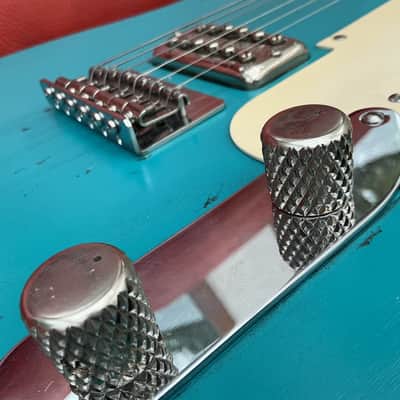 Crema Customs extralight in relic Taos Turquoise nitro satin image 6