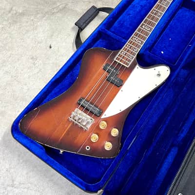 Greco Suzi Quatro SB-850 custom thunderbird bass guitar c 1975 Tobacco burst original vintage MIJ Japan image 4