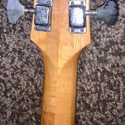 Vintage 1960’s Conrad acrylic electric Bass Guitar made in japan image 9